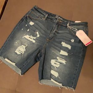 NOBO size 15 jean shorts NWT